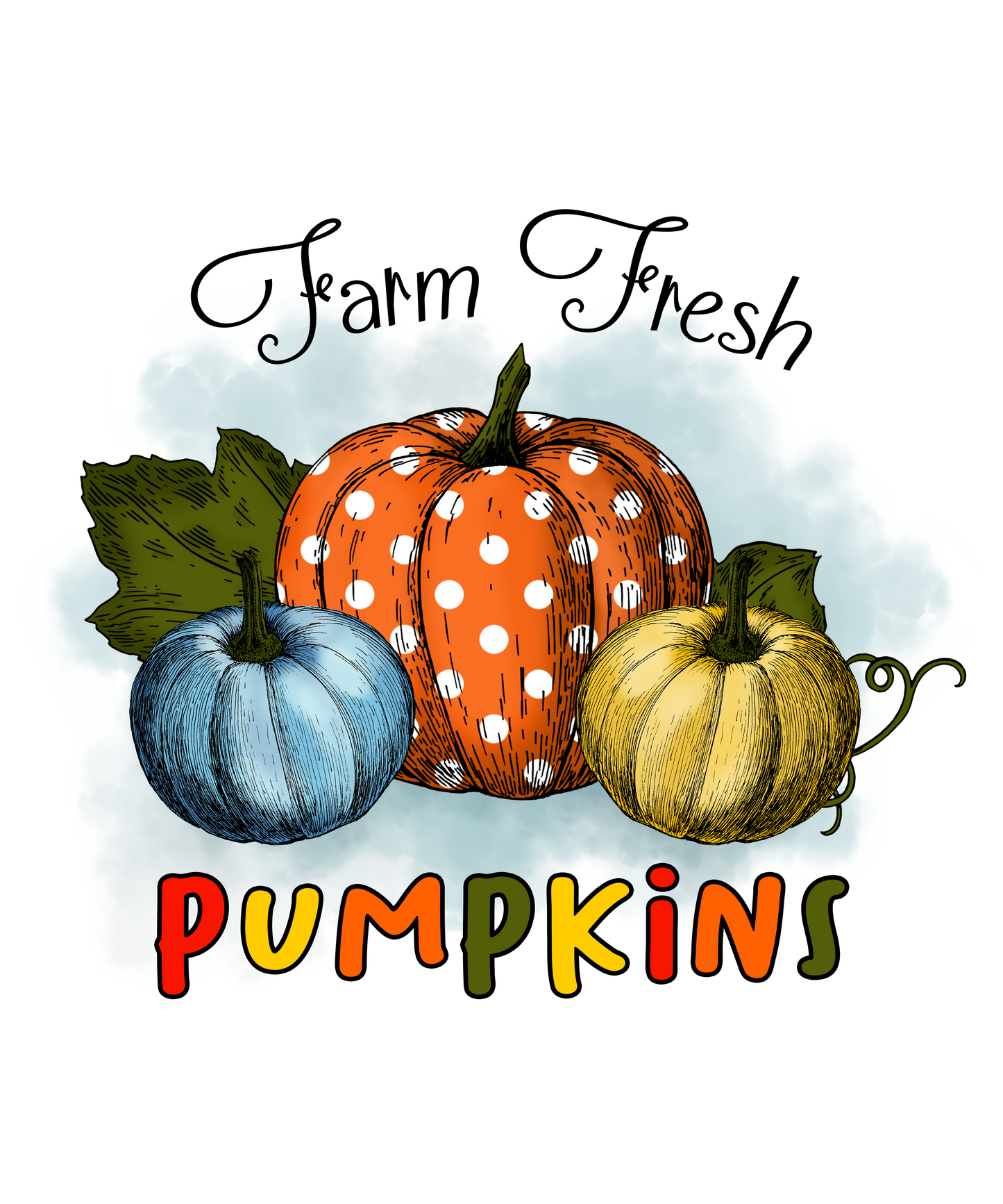 🧡 Pumpkin Season Digital T-Shirt Design – Fall-Inspired Printable Art